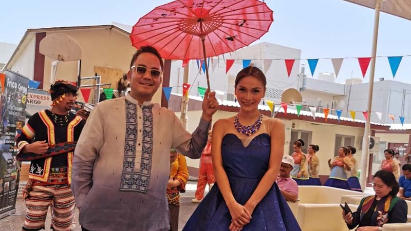 At the first Sharjah Filipino Labor Day Festival on May 3, 2019.