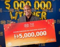 Indian expat wins Dh5 million in UAE Lottery days before 60th birthday